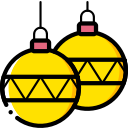 baubles, christmas, xmas svg vector icon