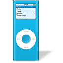 ipod,nano,bleu icon