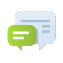 bubble, chat, communication, contact, conversation, talk, website svg vector icon