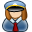 police, woman icon