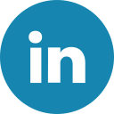 circle, linkedin svg vector icon