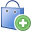 add, shoppingbag icon