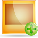 image,plus icon
