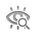 red,eye,zoom icon