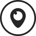 circle, live, live stream, media, periscope, social, social media svg vector icon