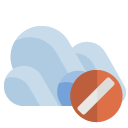 cloud,cancel icon