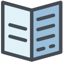 brochure, document, menu, note, office, page, papers svg vector icon