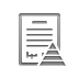 contract,pyramid icon