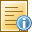 note,information,info,about icon