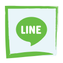 line, media, social svg vector icon