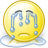 48, crying, face, gnome icon