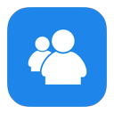 live, messenger, metroui icon