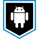 android, logo, media, social svg vector icon