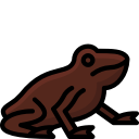 chocolate, colour, frog, harry, hogwarts, potter svg vector icon