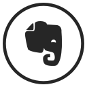 evernote, media, social svg vector icon
