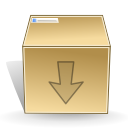box, download, inventory icon