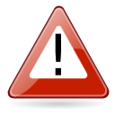 dialog, warning icon