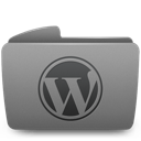 folder, wordpress icon