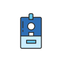 discover, find, linkedin, look up svg vector icon