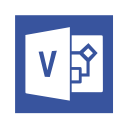 microsoft, ms, office, services, suite, visio, windows svg vector icon