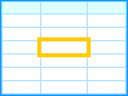 cell, table svg vector icon