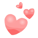 hearts, paisley icon