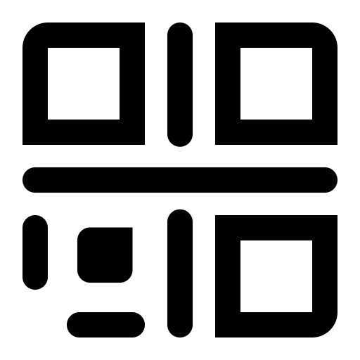Qr Code O svg vector icon