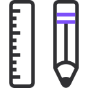 edit, pencil, ruler, scale, tool, tools, write svg vector icon
