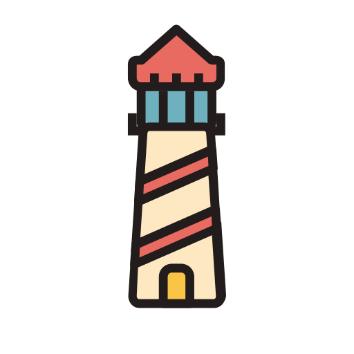 Lighthouse svg vector icon