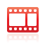 red, video icon