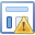 error, layout icon