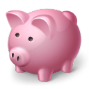 bank, piggy icon