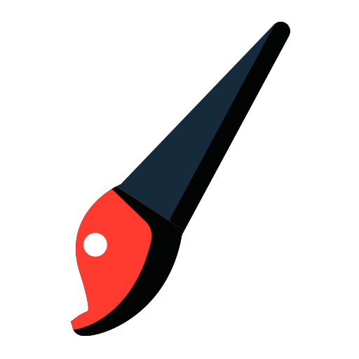 Paint Brush svg vector icon