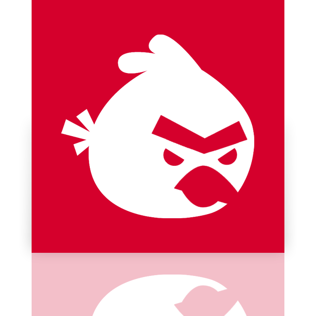 angry, birds, mirror icon
