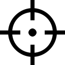 app, essential, target, ui svg vector icon