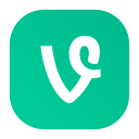 entertainment, logo, social, video, vine svg vector icon