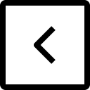 arrow, square, ui, ux svg vector icon