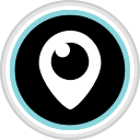 connect, media, periscope, social svg vector icon