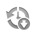 history,down icon
