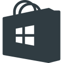 brand, brands, logo, logos, microsoft, store, windows svg vector icon