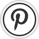 logo, media, online, pinterest, social svg vector icon