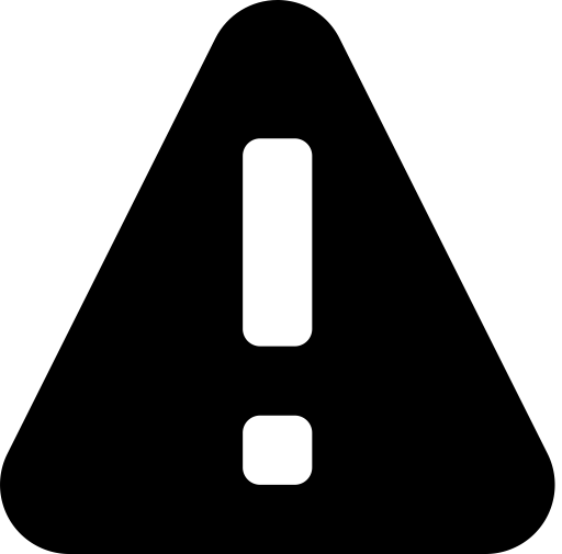 Warning svg vector icon