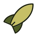 army, bomb, grenade, military, navy, tank, weapon svg vector icon