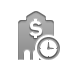 bank,clock icon