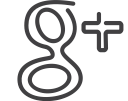 googleplus, social media svg vector icon