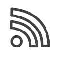 feed, rss, social media svg vector icon