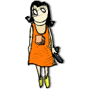 block,grrl icon