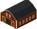 barn svg vector icon
