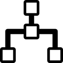 boolean, connection, electronics, technology svg vector icon