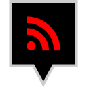 brand, logo, rss, social svg vector icon